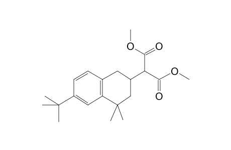 Dimethyl (6-tert-butyl-4,4-dimethyl-1,2,3,4-tetrahydronaphthalen-2-yl)malonate