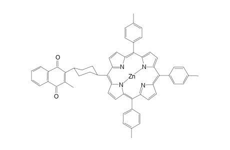 {5-[4(A)-(2-Methyl-1,4-naphthoquinon-3-yl)cyclohex-(E)-yl]-10,15,20-tris(4-methylphenylene)porphyrinato}zinc(ii)