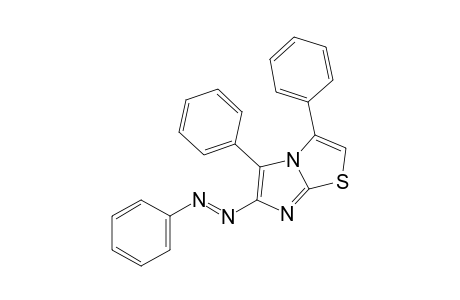 3,5-diphenyl-6-(phenylazo)imidazo[2,1-b]thiazole