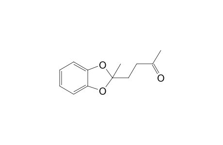 4-(2-Methyl-1,3-benzodioxol-2-yl)-2-butanone