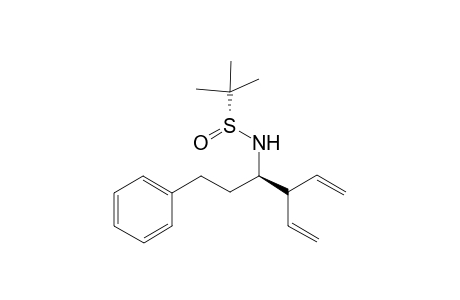 (RS,3R)-N-tert-Butylsulfinyl-1-phenyl-4-vinylhex-5-en-3-amine