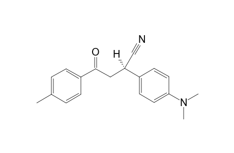 (R)-2-(4-(dimethylamino)phenyl)-4-oxo-4-(p-tolyl)butanenitrile