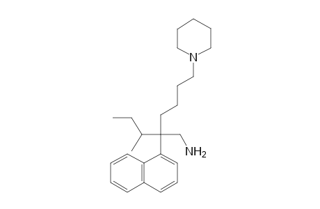 2-sec-BUTYL-2-(alpha-NAPHTHYL)-6-PIPERIDINOHEXYLAMINE