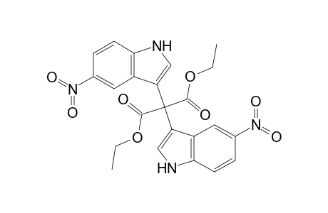 Diethyl 2,2-bis(5'-nitro-3'-indolyl)malonate