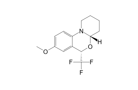 TRANS-6-(TRIFLUOROMETHYL)-2,3,4,4A-TETRAHYDRO-8-METHOXY-1H,6H-PYRIDO-[1.2-A]-[3.1]-BENZOXAZINE