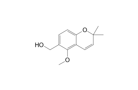 6-Hydroxymethyl-5-methoxy-2,2-dimethyl-2H-1-benzopyran