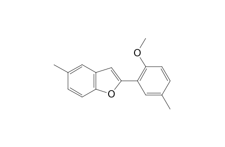 2-(6-methoxy-m-tolyl)-5-methylbenzofuran