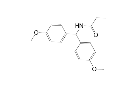 propanamide, N-[bis(4-methoxyphenyl)methyl]-