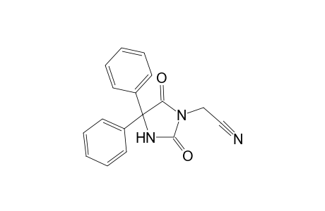 5,5-Diphenyl-3-(acetonitril)-hydantoin