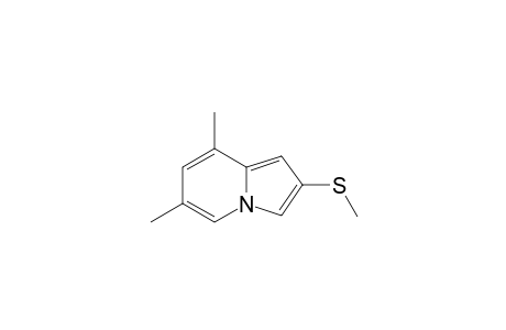 6,8-Dimethyl-2-(methylthio)indolizine