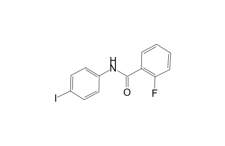2-Fluoro-N-(4-iodophenyl)benzamide