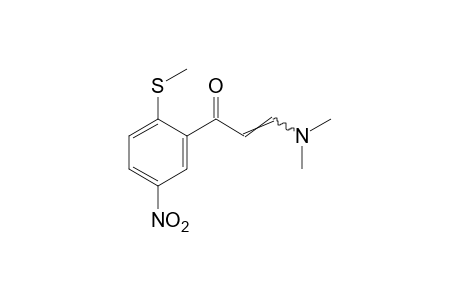 3-(dimethylamino)-2'-(methylthio)-5'-nitroacrylophenone