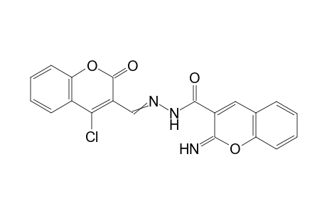 N'-((4-chloro-2-oxo-2H-chromen-3-yl)methylene)-2-imino-2H-chromene-3-carbohydrazide