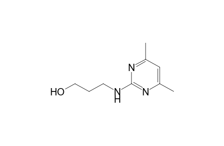3-[(4,6-dimethyl-2-pyrimidinyl)amino]-1-propanol