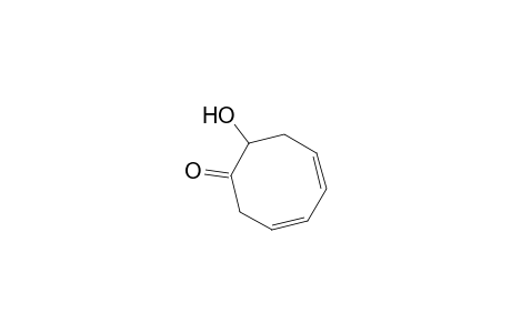 3,5-Cyclooctadien-1-one, 8-hydroxy-