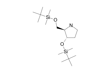 (3S)-(TERT.-BUTYLDIMETHYLSILYLOXY)-(2R)-(TERT.-BUTYLDIMETHYLSILYLOXYMETHYL)-PYRROLIDINE