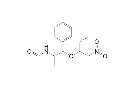 N-[1-Methyl-2-(1'-nitromethylpropoxy)-2-phenylethyl]formamide