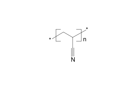 Poly(acrylonitrile), poly(vinylcyanide)