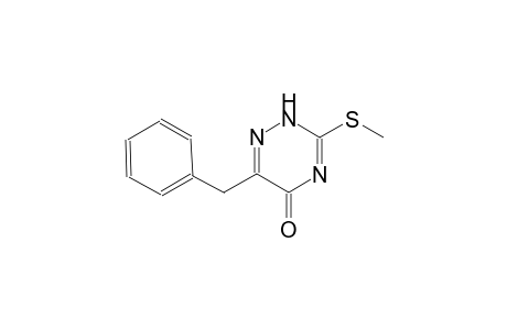 6-benzyl-3-(methylsulfanyl)-1,2,4-triazin-5(2H)-one