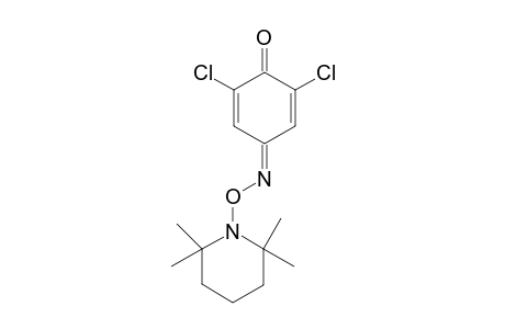 1-[N-(3,5-dichloro-4-oxocyclohexa-2,5-dien-1-ylidene)nitroso]-2,2,6,6-tetramethylpiperidine