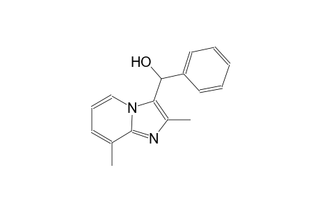 imidazo[1,2-a]pyridine-3-methanol, 2,8-dimethyl-alpha-phenyl-