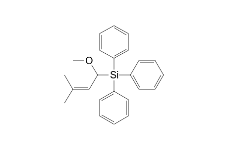 (1-methoxy-3-methyl-but-2-enyl)-triphenyl-silane