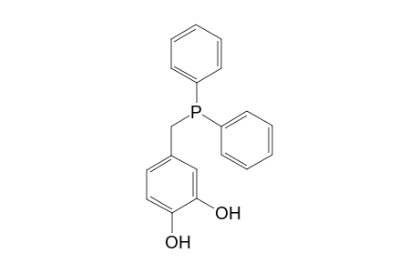4-[(Diphenylphosphanyl)methyl]benzene-1,2-diol