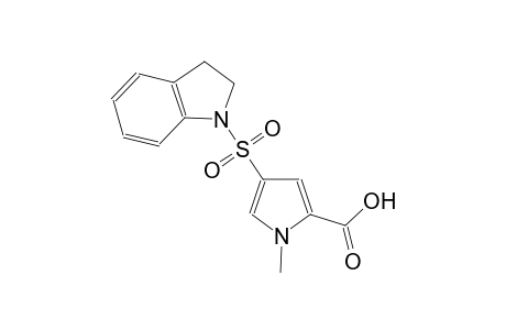 1H-pyrrole-2-carboxylic acid, 4-[(2,3-dihydro-1H-indol-1-yl)sulfonyl]-1-methyl-