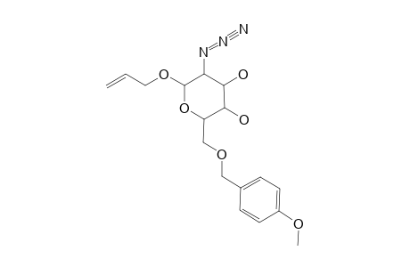 ALLYL-2-AZIDO-2-DEOXY-6-O-(4-METHOXYBENZYL)-BETA-D-GALACTOPYRANOSIDE