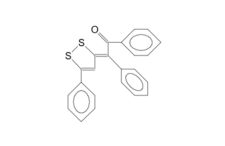 3-(A-Benzoyl-benzylidene)-5-phenyl-3H-1,2-dithiole