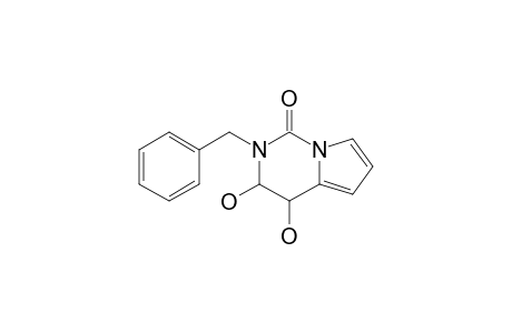2-BENZYL-1,2,3,4-TETRAHYDRO-3,4-DIHYDROXYPYRROLO-[1,2-C]-PYRIMIDIN-1-ONE