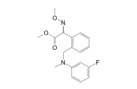 Benzeneacetic acid, 2-[[(3-fluorophenyl)methylamino]methyl]-alpha-(methoxyimino)-, methyl ester