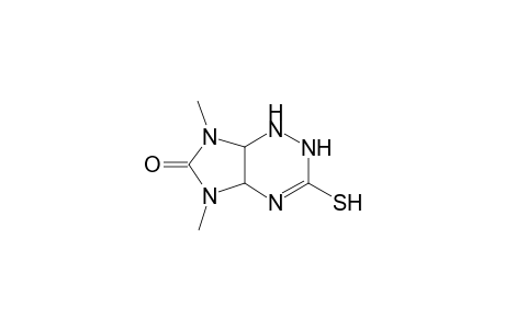 5,7-Dimethyl-3-sulfanyl-1,2,4a,5,7,7a-hexahydro-6H-imidazo[4,5-E][1,2,4]triazin-6-one