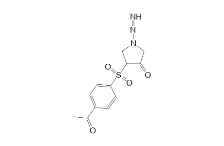 1-Diaza-4-(p-acetylphenyl)-sulfonylpyrrolodin-3-one