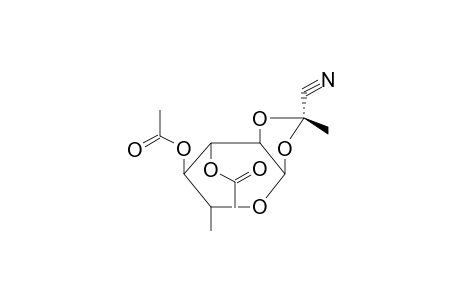 3,4-DI-O-ACETYL-6-DEOXY-1,2-O-ENDO-CYANOETHYLIDENE-ALPHA-D-GLUCOPYRANOSE