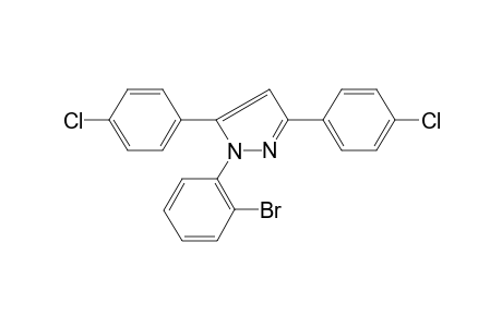 1-(2-Bromo-phenyl)-3,5-bis-(4-chloro-phenyl)-1H-pyrazole