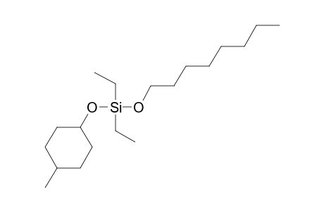 Silane, diethyl(cis-4-methylcyclohexyloxy)octyloxy-