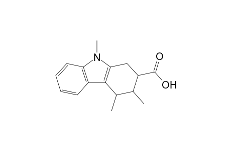 2,3,4,9-Tetrahydro-3,4,9-trimethyl-1H-carbazole-2-carboxylic acid