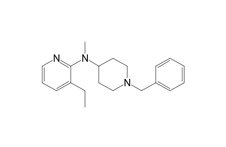 (1-benzyl-4-piperidyl)-(3-ethyl-2-pyridyl)-methyl-amine