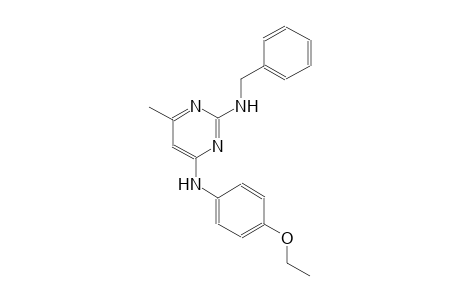 N~2~-benzyl-N~4~-(4-ethoxyphenyl)-6-methyl-2,4-pyrimidinediamine