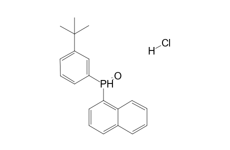 1-(t-Butylphenyl)phosphanyl-naphth-2-yl hydrochloride