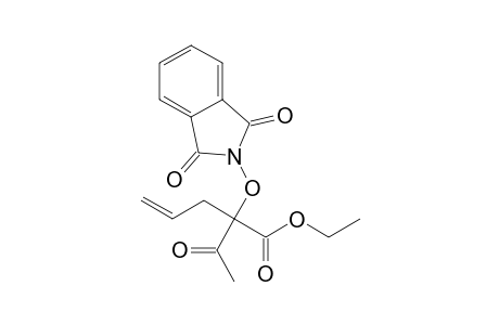 Ethyl 2-acetyl-2-(N-phthalimidyloxy)pent-4-enoate