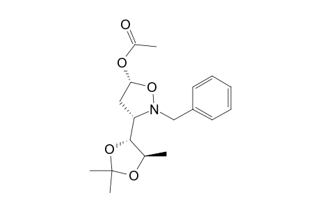 5-Isoxazolidinol, 2-(phenylmethyl)-3-(2,2,5-trimethyl-1,3-dioxolan-4-yl)-, acetate (ester), [3.alpha.(4R*,5R*),5.alpha.]-(.+-.)-
