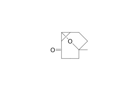 7-Methyl-11-oxa-tricyclo(5.3.1.0/2,9/)undecan-3-one