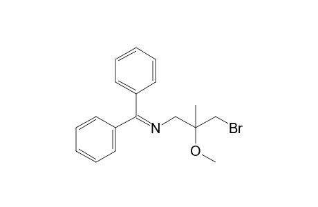benzhydrylidene-(3-bromo-2-methoxy-2-methyl-propyl)amine