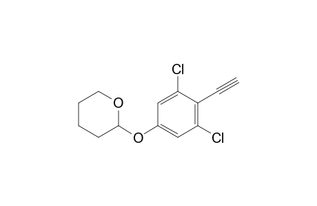 2-[3,5-Dichloro-4-ethynylphenoxy]tetrahydro-2H-pyran