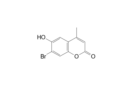7-bromo-6-hydroxy-4-methylcoumarin