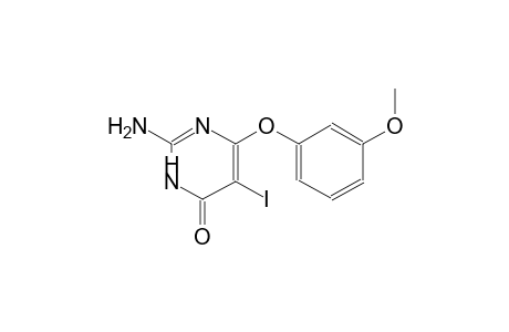 2-amino-5-iodo-6-(3-methoxyphenoxy)-4(3H)-pyrimidinone