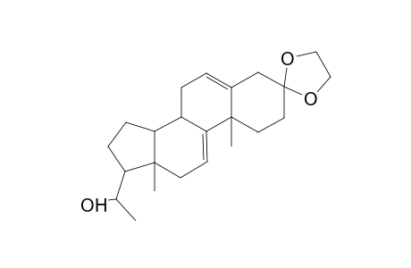 Pregna-5,9(11)-dien-20-ol-3-one ethylene ketal