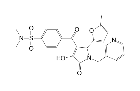 benzenesulfonamide, 4-[[2,5-dihydro-4-hydroxy-2-(5-methyl-2-furanyl)-5-oxo-1-(3-pyridinylmethyl)-1H-pyrrol-3-yl]carbonyl]-N,N-dimethyl-